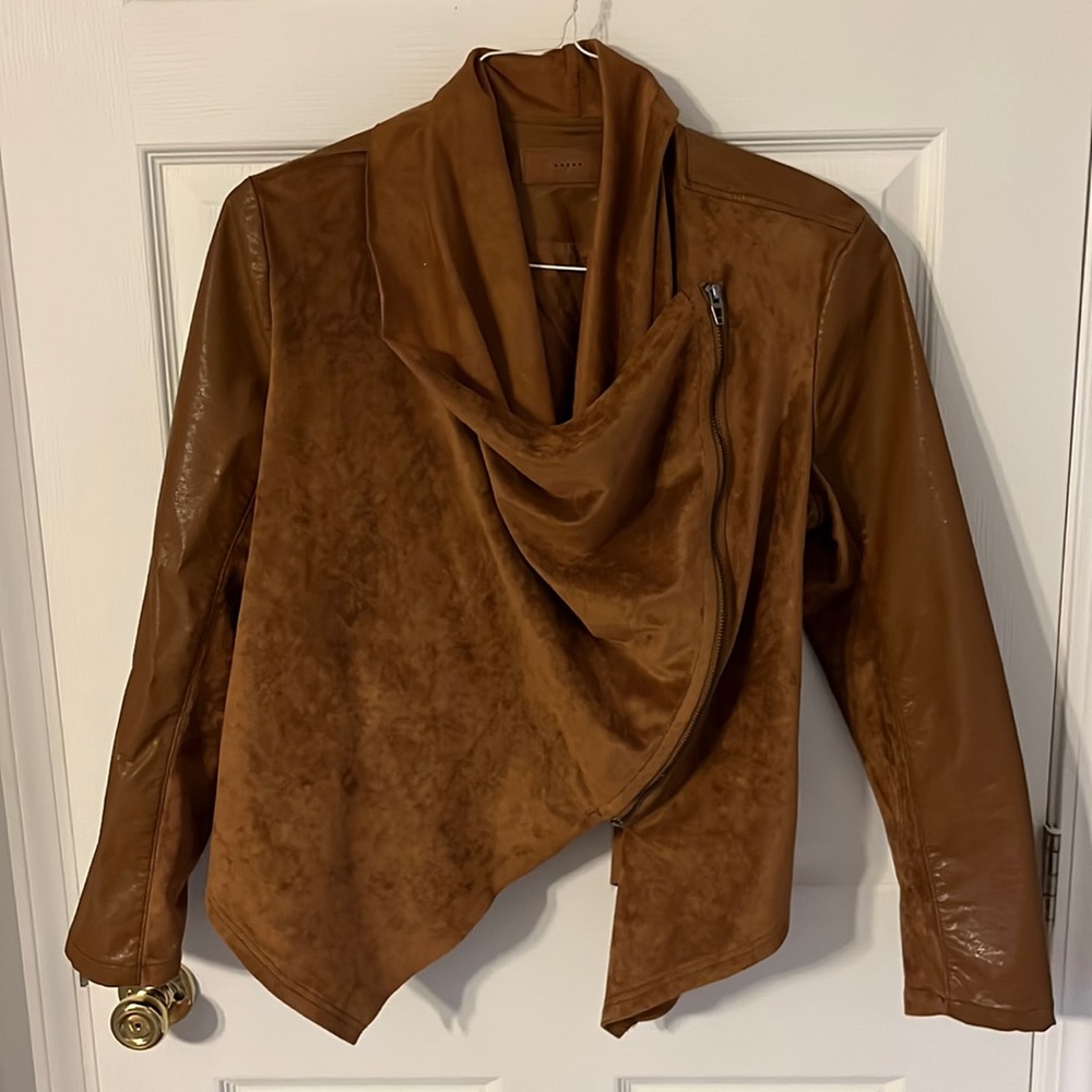 Women’s Leather and Suede Jacket